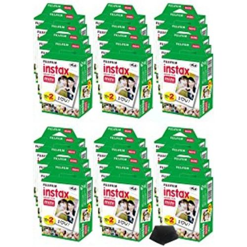 후지필름 Fujifilm Instax Mini Instant Film (20 Twin Packs, 400 Total Pictures) for Instax Cameras