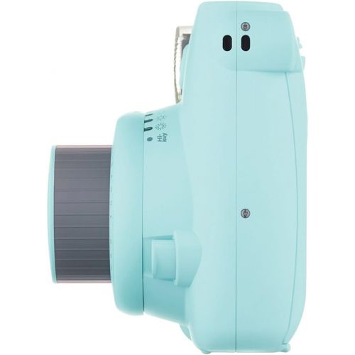 후지필름 Fujifilm Instax Mini 9 Instant Camera (Ice Blue) with 2 x Instant Twin Film Pack (40 Exposures)