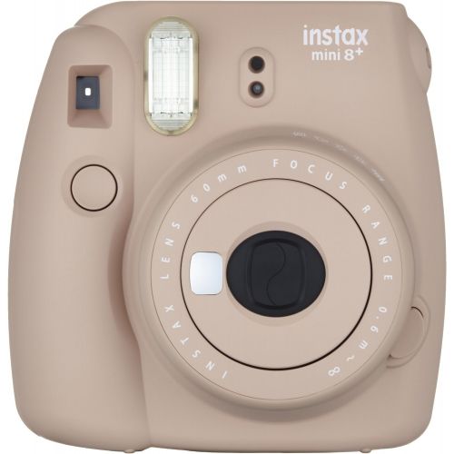후지필름 Fujifilm Instax Mini 8+ (Vanilla) Instant Film Camera + Self Shot Mirror for Selfie Use - International Version