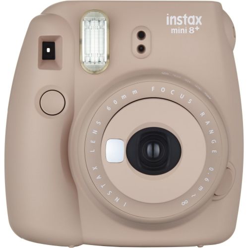 후지필름 Fujifilm Instax Mini 8+ (Vanilla) Instant Film Camera + Self Shot Mirror for Selfie Use - International Version