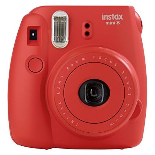 후지필름 Fuji Instax Mini 8 Red Fujifilm Instax Mini 8 Camera Raspberry