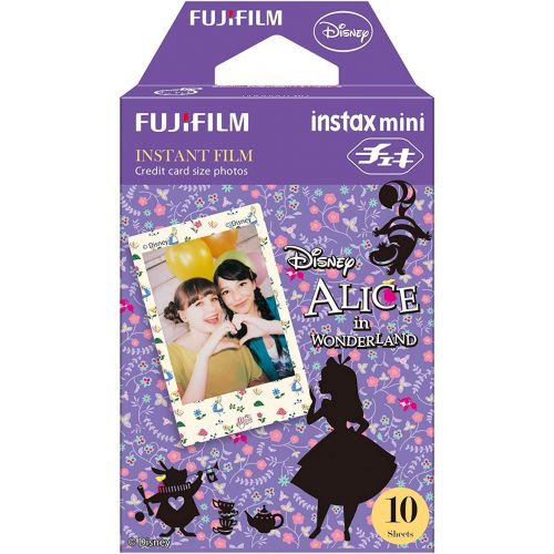 후지필름 Fujifilm Instax Mini Instant Film 17 Set, Sky Blue, Black, Single, Monochrome, Candy pop, Stained Glass, Shiny Star, Rainbow, Comic, Airmail, Stripe, 6 Character + Sticker