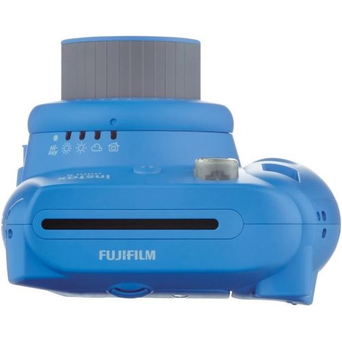 후지필름 Fujifilm Instax Mini 9 Instant Camera (Cobalt Blue) with 2 x Instant Twin Film Pack (40 Exposures)