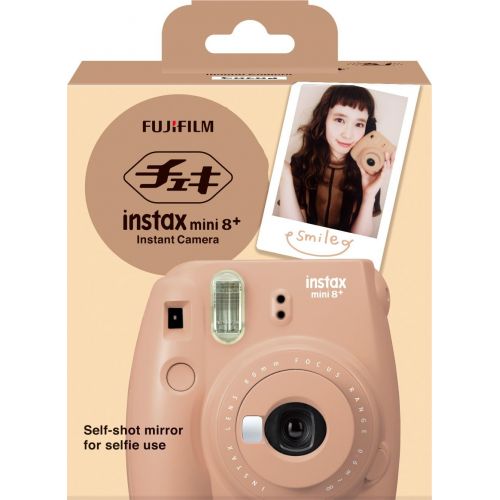 후지필름 Fujifilm Instax Mini 8+ Instant Film Camera - International Version(Cocoa)