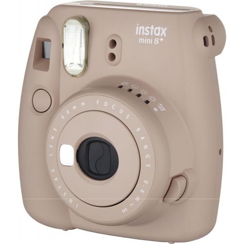 후지필름 Fujifilm Instax Mini 8+ Instant Film Camera - International Version(Cocoa)