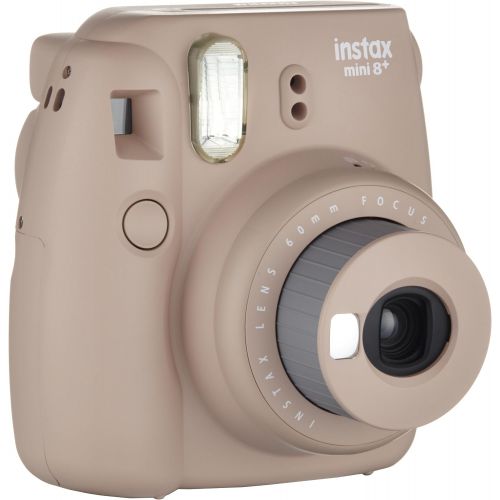 후지필름 Fujifilm Instax Mini 8+ Instant Film Camera - International Version(Cocoa)