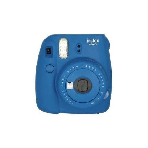 후지필름 Fujifilm Instax Mini 9 Instant Camera COBALT BLUE w Fujifilm Instax Mini 9 Instant Films (60 Pack) + A14 Pc Deluxe Bundle For Fujifilm Instax Mini 9 Camera