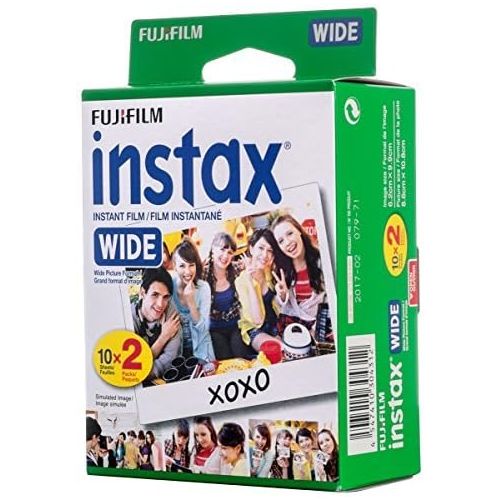 후지필름 Fujifilm Instax Wide Instant Film 4 Twin Packs =80 Prints