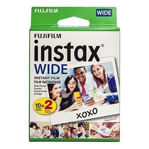 후지필름 Fujifilm Instax Wide Instant Film 4 Twin Packs =80 Prints