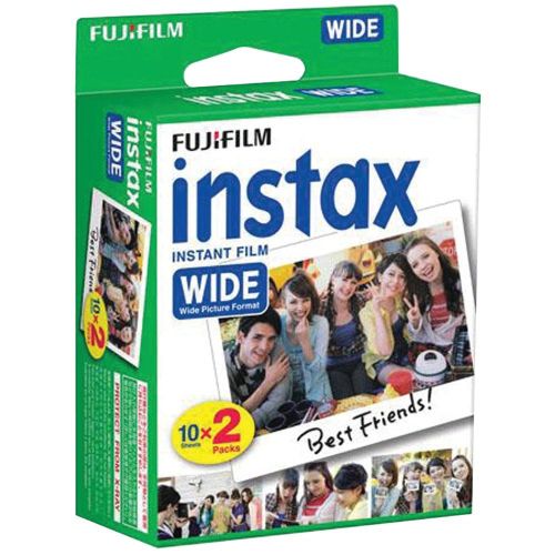 후지필름 Fujifilm Instax Wide Instant Film 4 Twin Packs =80 Prints