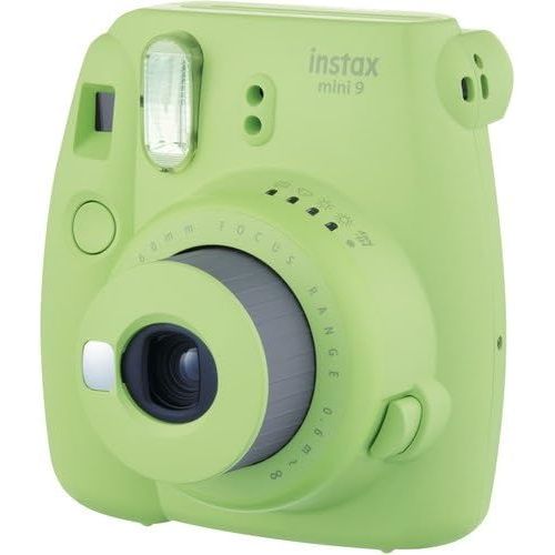 후지필름 Fujifilm Instax Mini 9 Instant Camera LIME GREEN w Film and Accessories  Polaroid Camera Kit