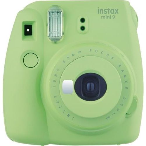 후지필름 Fujifilm Instax Mini 9 Instant Camera LIME GREEN w Film and Accessories  Polaroid Camera Kit