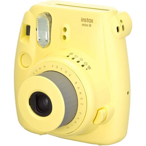 후지필름 Fujifilm Instax Mini 8 Instant Camera (Yellow) (Discontinued by Manufacturer)