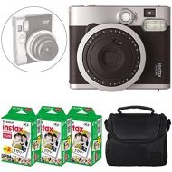 Fujifilm INSTAX Mini 90 Neo Classic Instant Camera (Black) + Fujifilm Instax Mini Instant Film (60 Exposures) + Camera Case  Deluxe Accessory Bundle