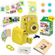Fujifilm Instax Mini 9 Instant Camera FLAMINGO PINK w Film and Accessories  Polaroid Camera Kit