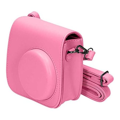 후지필름 Fujifilm Instax Mini 9 Instant Camera FLAMINGO PINK w Film and Accessories  Polaroid Camera Kit