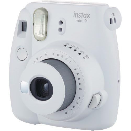 후지필름 Fujifilm Instax Mini 9 Instant Camera ICE BLUE w Fujifilm Instax Mini 9 Instant Films (60 Pack) + A14 Pc Deluxe Bundle For Fujifilm Instax Mini 9 Camera