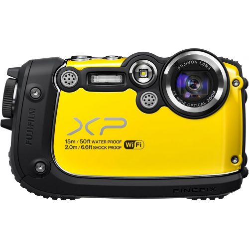 후지필름 Fujifilm FinePix XP200 16MP Digital Camera with 3-Inch LCD (Yellow) (Discontinued by Manufacturer)