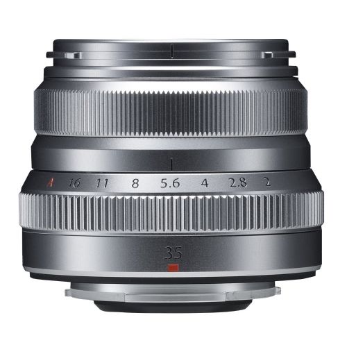 후지필름 Fujifilm Fujinon XF35mm F2 R WR - Silver (International Model) No Warranty