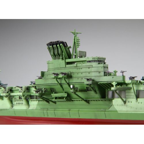  Fujimi Model Fujimi model 1700 ship NEXT series No8, Navy military aircraft carrier Shinano already colored plastic model ship NX-8