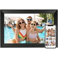 Digital Picture Frame Funcare 15.6 Inch Large WiFi Digital Photo Frame with FHD Touchscreen, Built-in 32GB Storage, Easy to Share Photos and Videos via APP, Wall Mountable