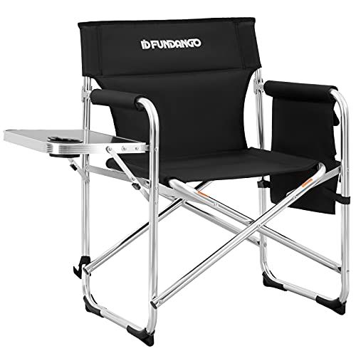  FUNDANGO 9C2116_Black-USVC1 Camping Director Chair, One Size