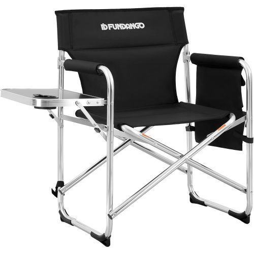  FUNDANGO 9C2116_Black-USVC1 Camping Director Chair, One Size