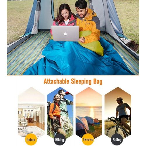  FUNDANGO Sleeping Bag Oversize Extreme Weather 26F-3C Warm and Comfortable Sleeping Bags Great for 4 Season Traveling, Camping, Hiking, Outdoor Activities
