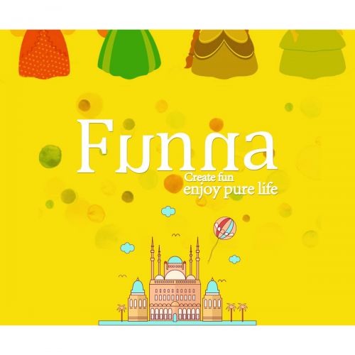  FUNNA Costume for Toddler Girls Dress Birthday Party