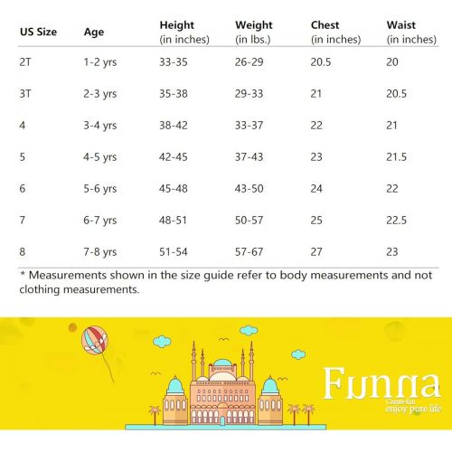  FUNNA Costume for Girls Princess Dress Up Costume Cosplay Fancy Party