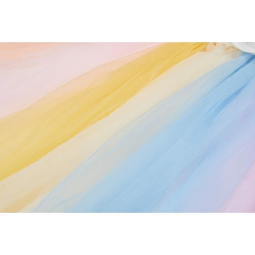  FUNNA Toddler Unicorn Costume for Girls Rainbow Princess Dress Tutu Birthday Party