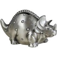 FUYU Creative Metal Cartoon Retro Dinosaur Piggy Bank Coin Bank Saving Pot Money Box