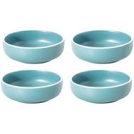 [아마존베스트]FUYU 4pcs ceramic sauce dish Seasoning Dishes dipping dish Side Dish Snack Dish Appetizer Plate
