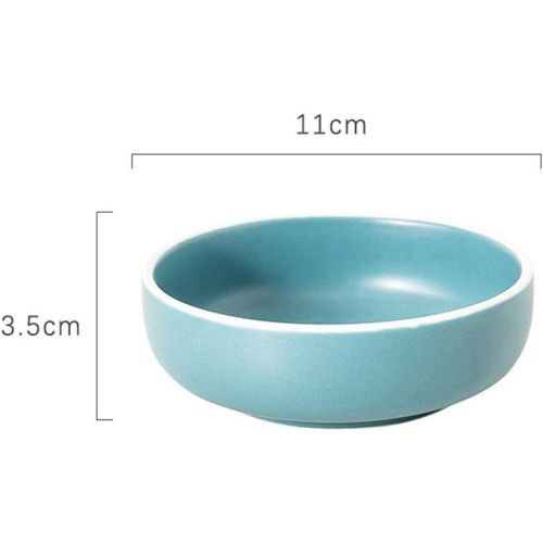  [아마존베스트]FUYU 4pcs ceramic sauce dish Seasoning Dishes dipping dish Side Dish Snack Dish Appetizer Plate