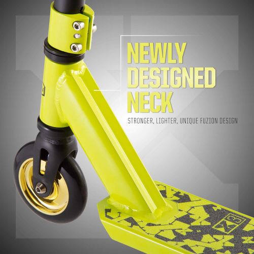  Fuzion X-3 Pro Scooters - Stunt Scooter for Kids 8 Years and Up - Perfect for Beginners Boys and Girls - Best Trick Scooter for BMX Freestyle Tricks