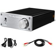 FX Audio Stereo Audio 2 Channel Amplifier 160W x2 TDA7498E Power Preamp Control TL082X2 NE5532X1 with DC Power Filter in Amplifier Mini Hi-Fi Class D Amplifier for Home Passive Spe