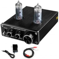 [아마존베스트]FX AUDIO Vacuum Tube PreampMini Electronic Hi-Fi Stereo 6K4 Tube Preamplifier with Bass & Treble Control for Home Audio Player DC 12V (Black)