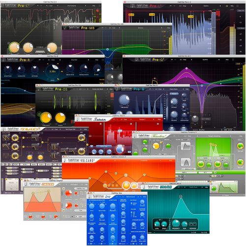  FabFilter},description:The Total Bundle is a set of all FabFilter plug-ins. With this bundle, you get a professional EQ, multiband dynamics, compressor, limiter, de-esser and gate