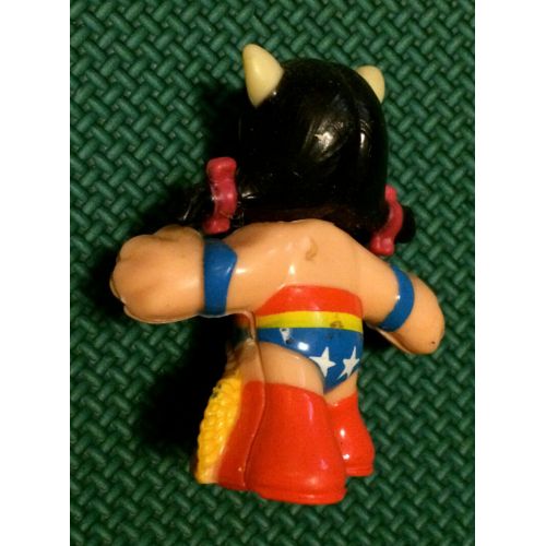  FabFinds42 Wonder Woman,Petunia Doll,Pig Doll,Porky Pig,Pig Toy,Pig Figurine,Super Woman Toy,Vinyl Pig Figure,Small Pig,Supehero Toy,Superhero Figure