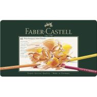 Faber Castell Faber-Castel 110060 Polychromos Colored Pencil Set In Metal Tin, 60 Pieces
