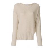 Fabiana Filippi Cotton asymmetric sweater