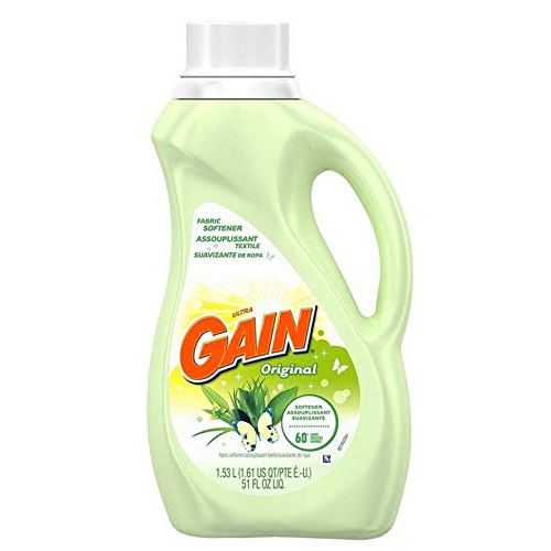  Fabric conditioner Gain Liquid Fabric Softener, Original Scent, Packaging May Vary (Pack of 2)