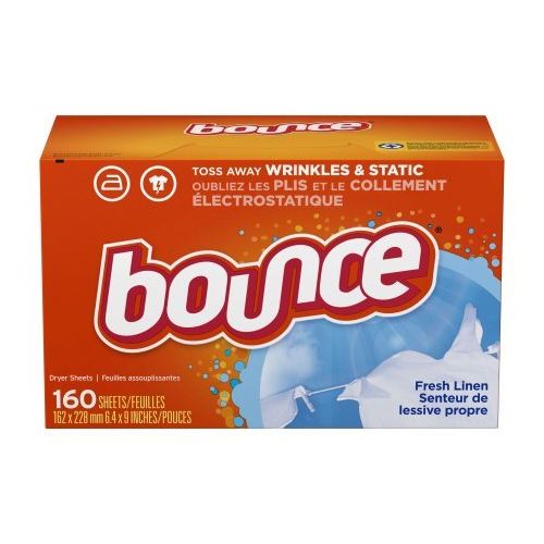  Fabric softener Bounce Fabric Softener Sheets, Fresh Linen, 160 Count - Pack of 2