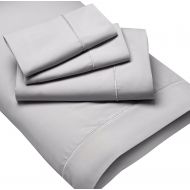 PureCare PCSMF-Q-GY Luxury Microfiber Wrinkle Resistant Sheet Set, Queen, Gray