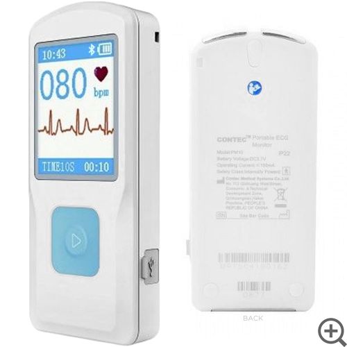  FaceLake Portable ECG Monitor FL10PM10 with Bluetooth Wireless Transmission