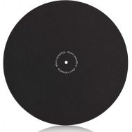 Facmogu Turntable Slipmat Anti-Static Wool Mat - 12 inches Phonograph LP Vinyl Record Player Black Mat - Improves Sound & Reduces Noise