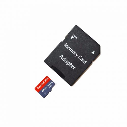  Factory Direct Essential ULTRA 64GB BLU Studio C Super Camera SmartPhone MicroSDXC Card with custom format for Hi-Speed Lossless certified recording! With SD Adapter. (Class 10, up to 500x or 70M