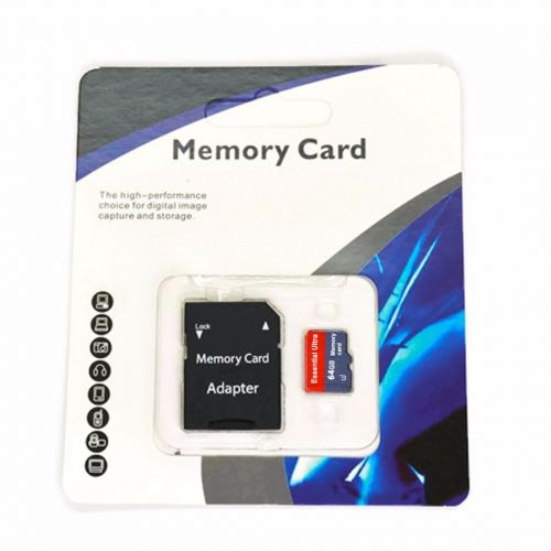  Factory Direct Essential ULTRA 64GB BLU Studio C Super Camera SmartPhone MicroSDXC Card with custom format for Hi-Speed Lossless certified recording! With SD Adapter. (Class 10, up to 500x or 70M