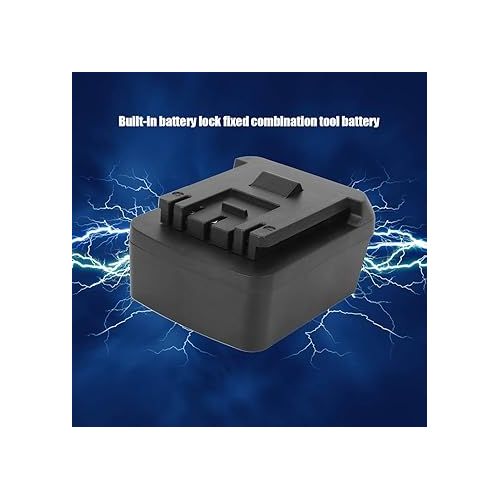  Fafeicy Power Tool Adapter, Battery Converter Battery for Milwaukee 18V Li Ion Battery Convert to for Bosch with Charging