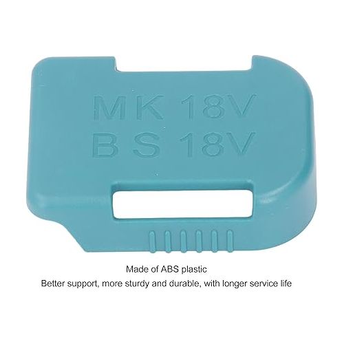  5 Pcs Power Tool Battery Holder Easy Installation Blue ABS Plastic Wall Mount Battery Storage Rack for Bosch BAT622 BAT609